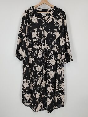 Addition Elle Button Front Dress